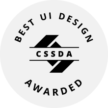 CSSDA Best UI Award emblem